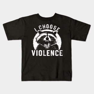 I-choose-violence Kids T-Shirt